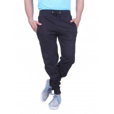 Thread Swag Men's Slim Fit Track Pant - Black